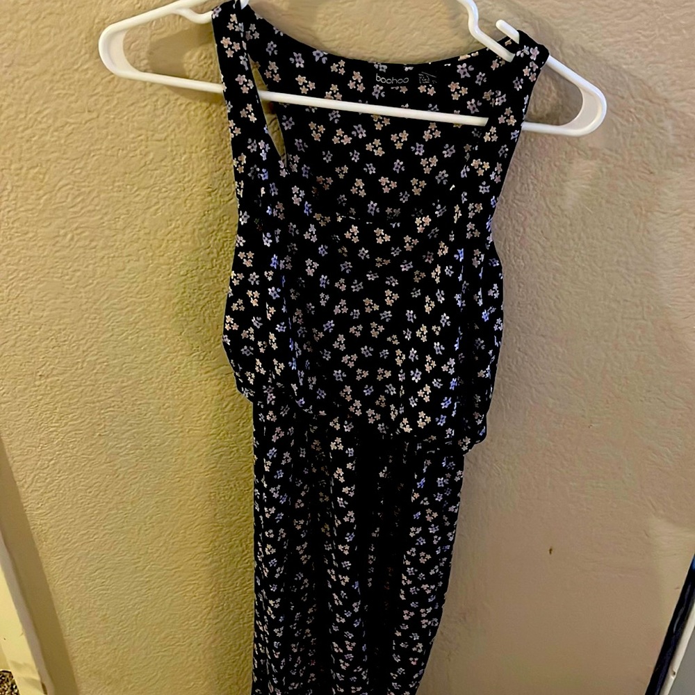 Ditzy floral maxi dress